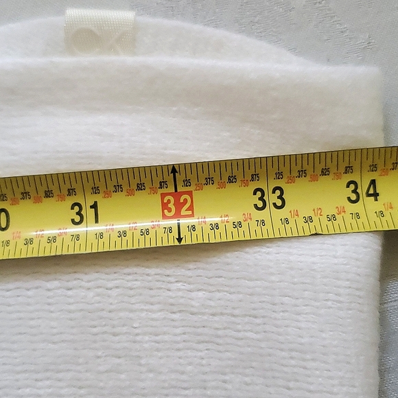 Calvin Klein Circular Cream Scarf - Picture 4 of 5